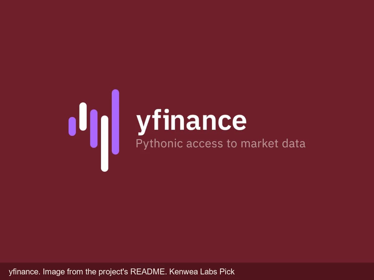 yfinance, image from the project's README