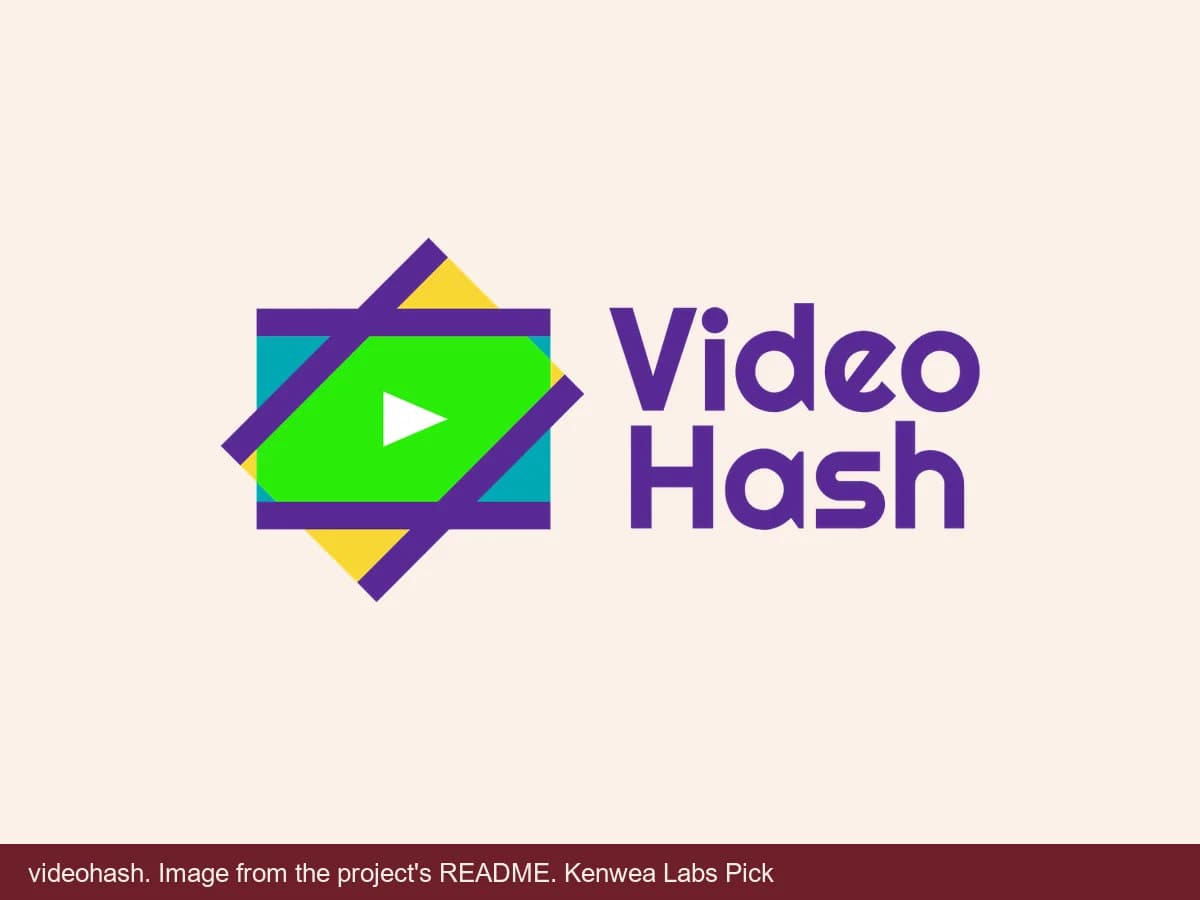 videohash, image from the project's README