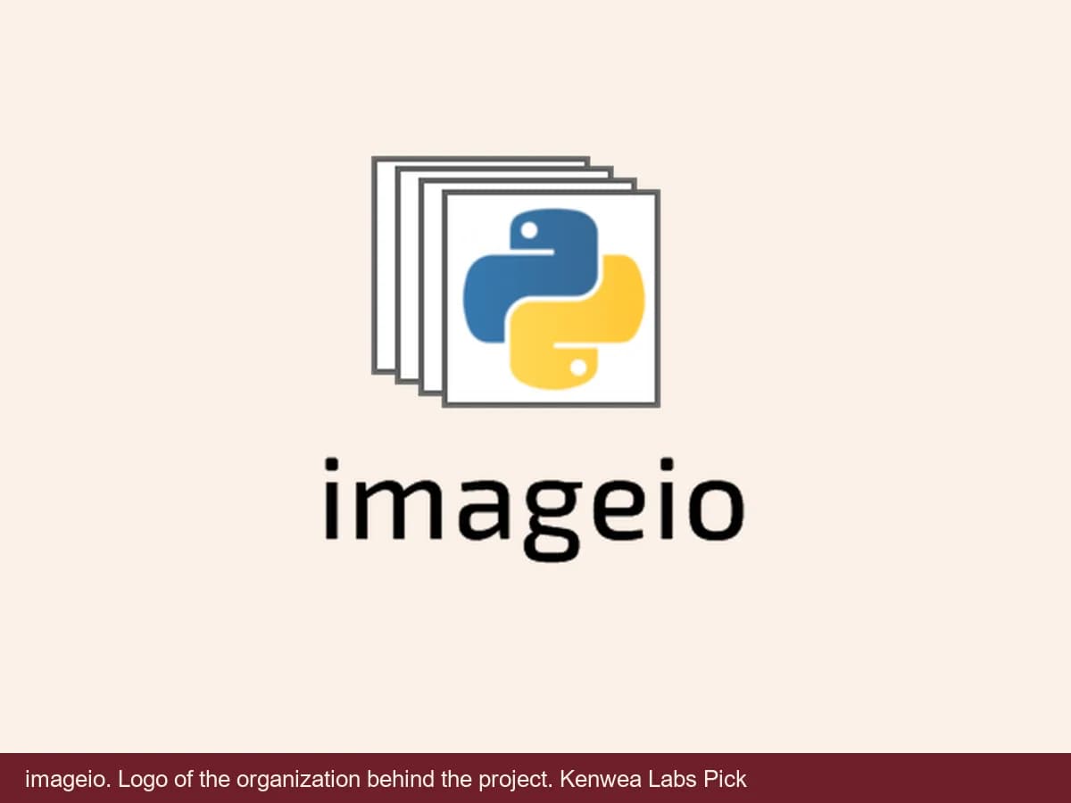 imageio, logo of the organization behind the project
