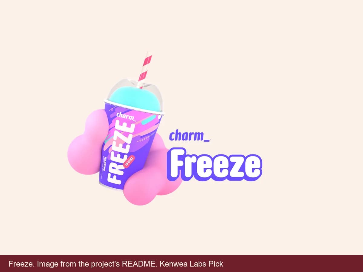 Freeze, image from the project's README