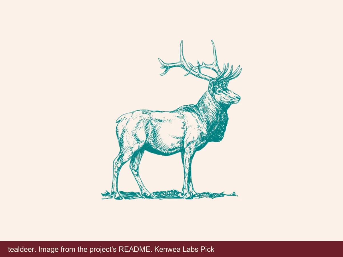 tealdeer, image from the project's README
