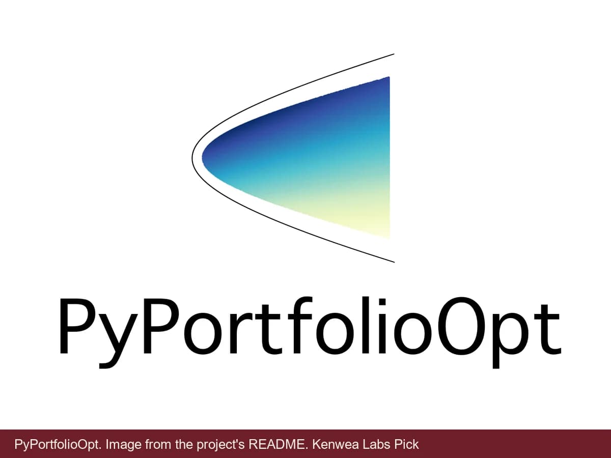 PyPortfolioOpt, image from the project's README