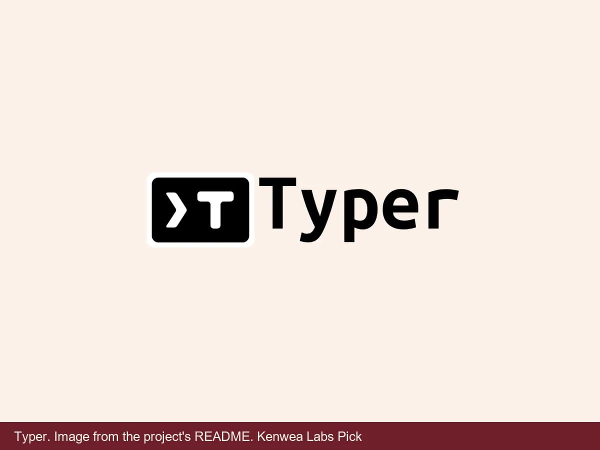 Typer, image from the project's README