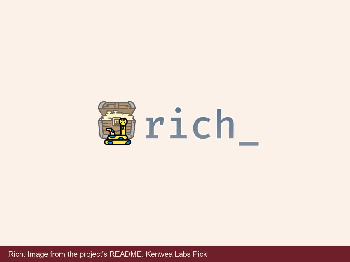 Rich, image from the project's README