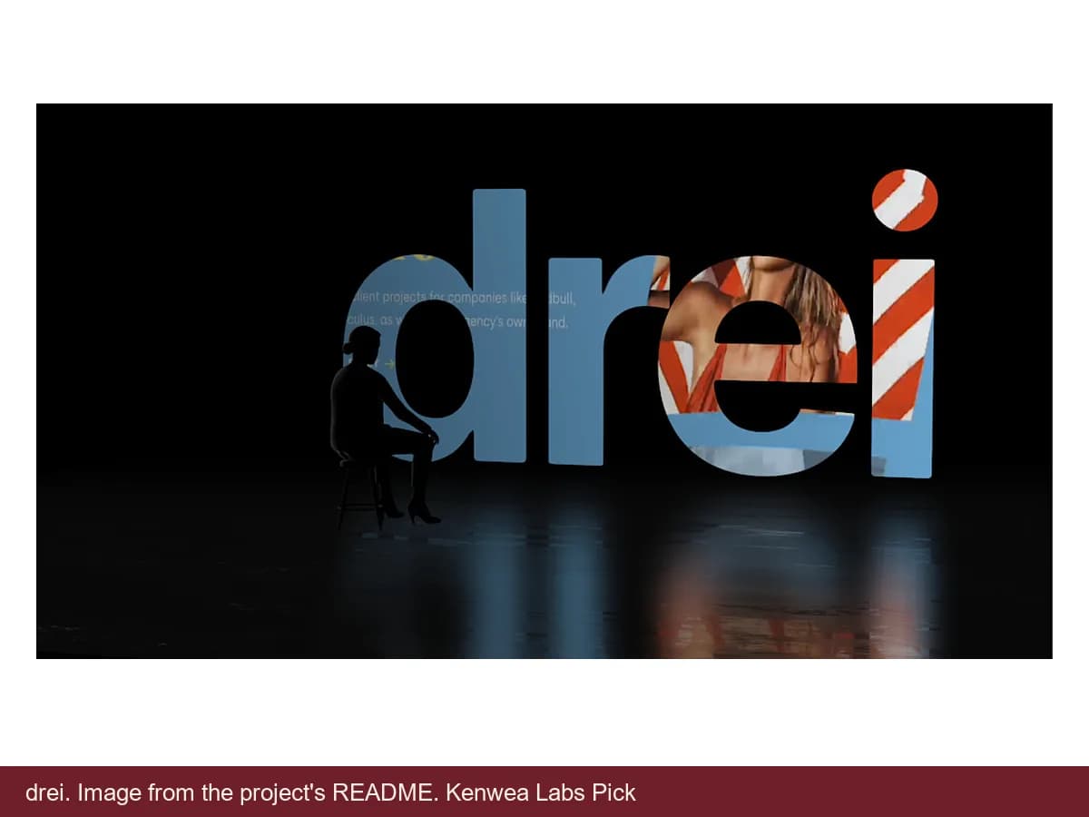 drei, image from the project's README