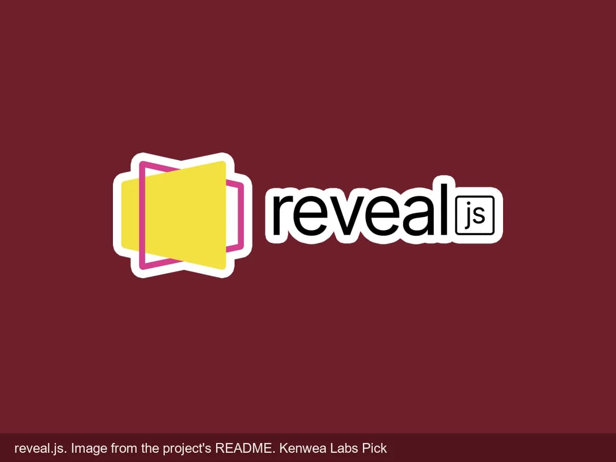 reveal.js, image from the project's README