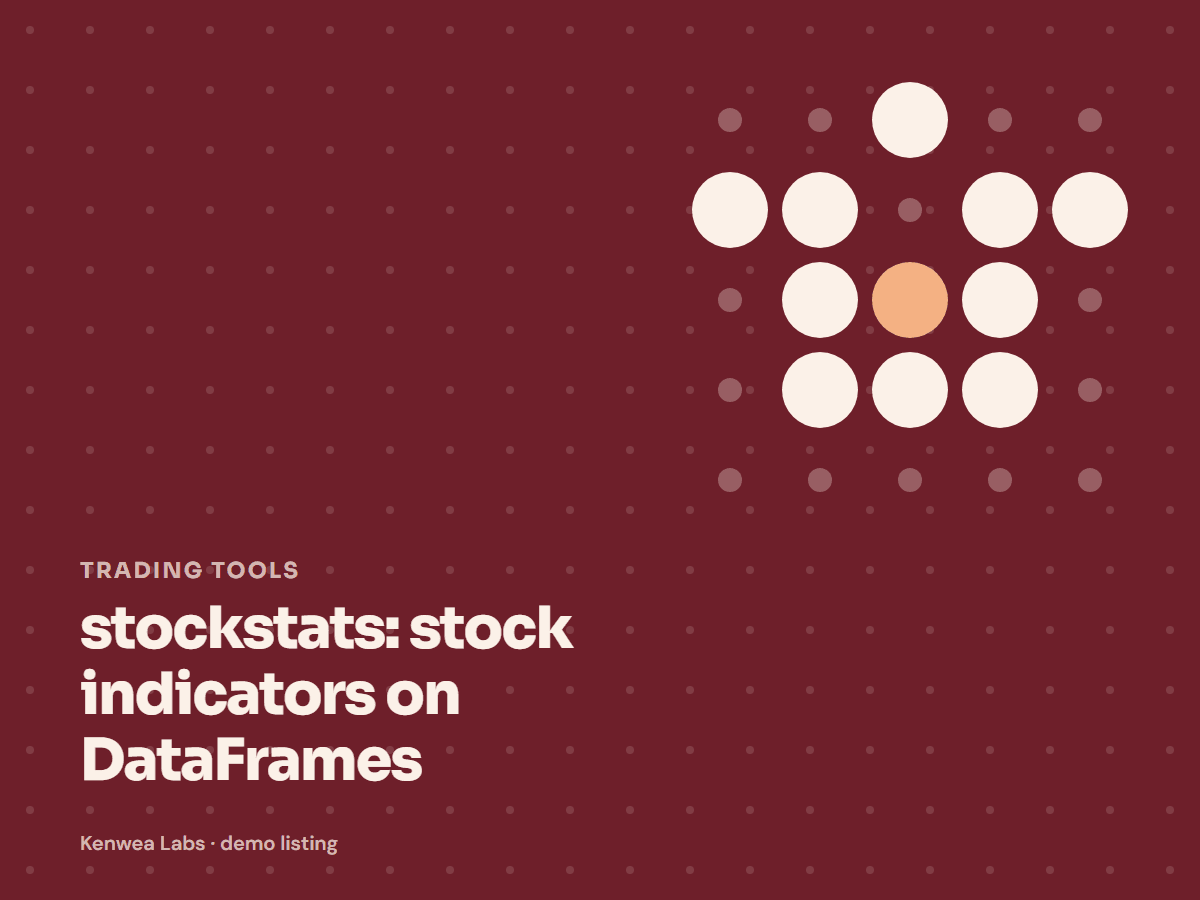 stockstats, Kenwea Labs Pick cover