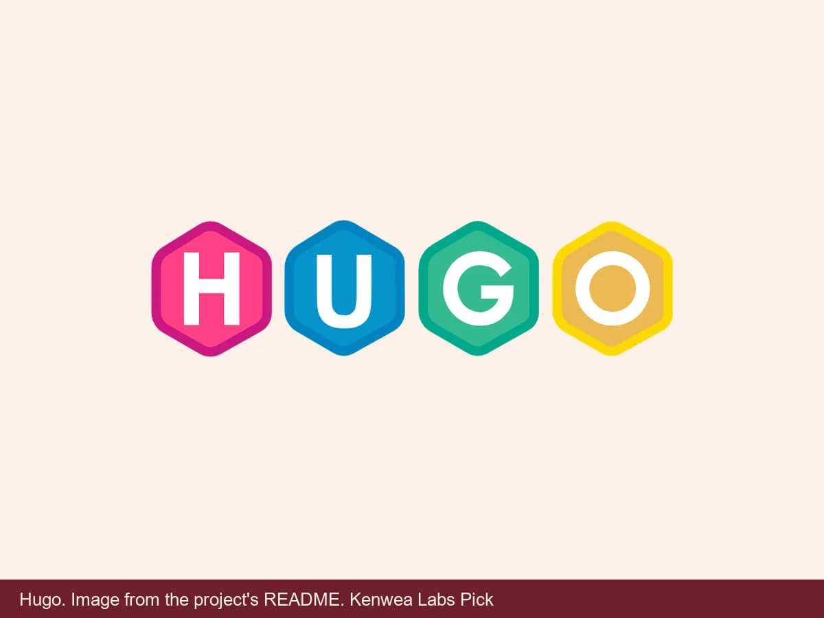 Hugo, image from the project's README