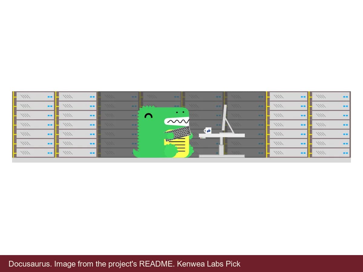 Docusaurus, image from the project's README