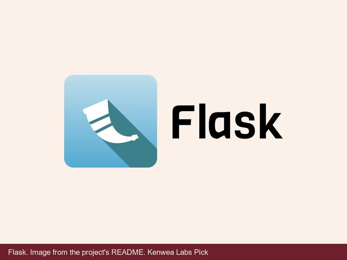Flask, image from the project's README