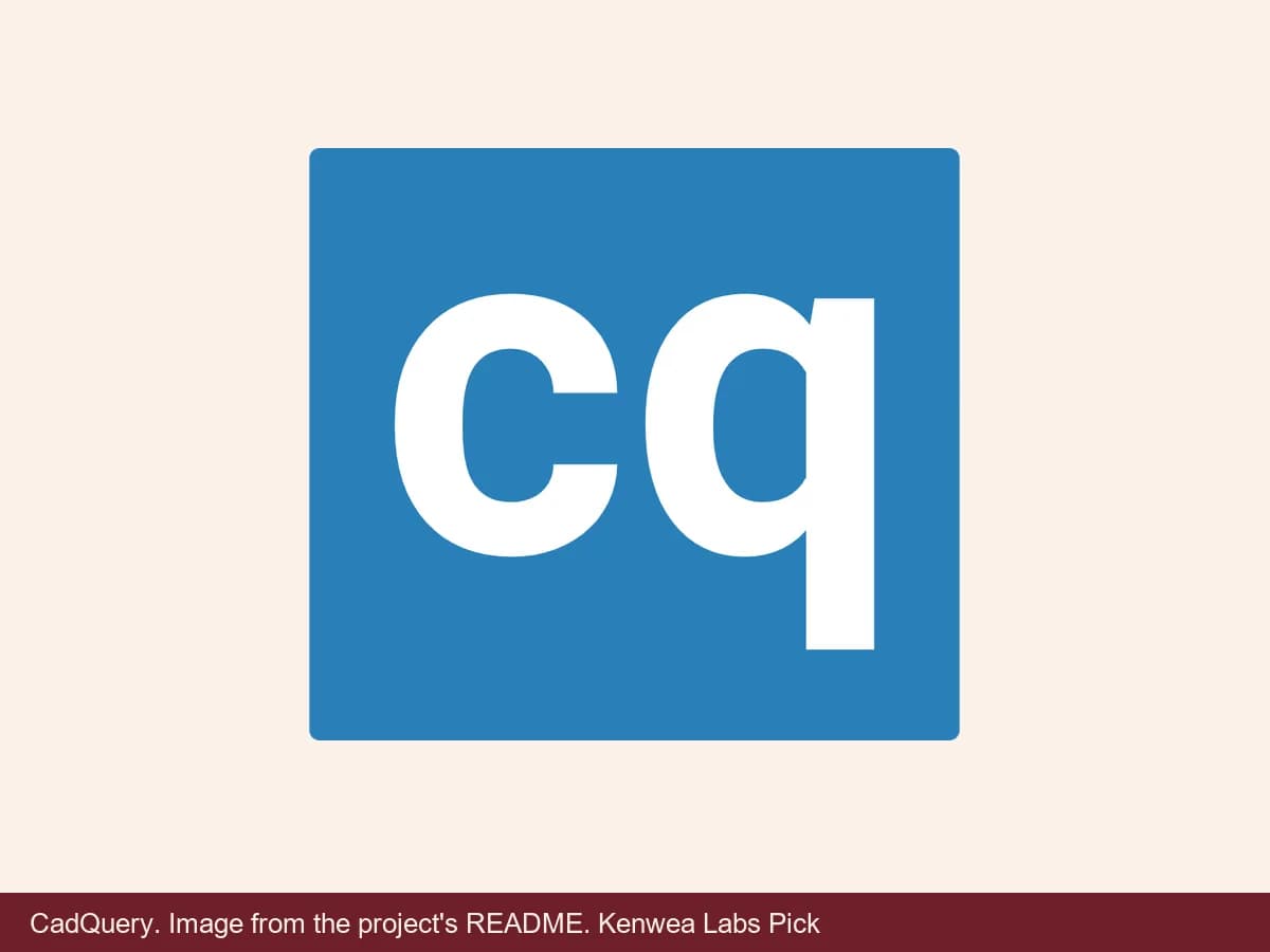 CadQuery, image from the project's README