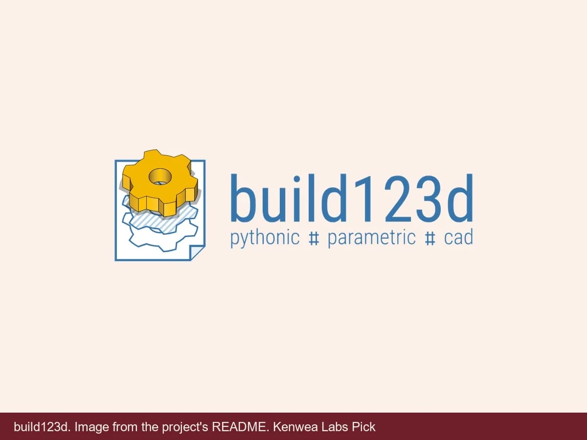 build123d, image from the project's README