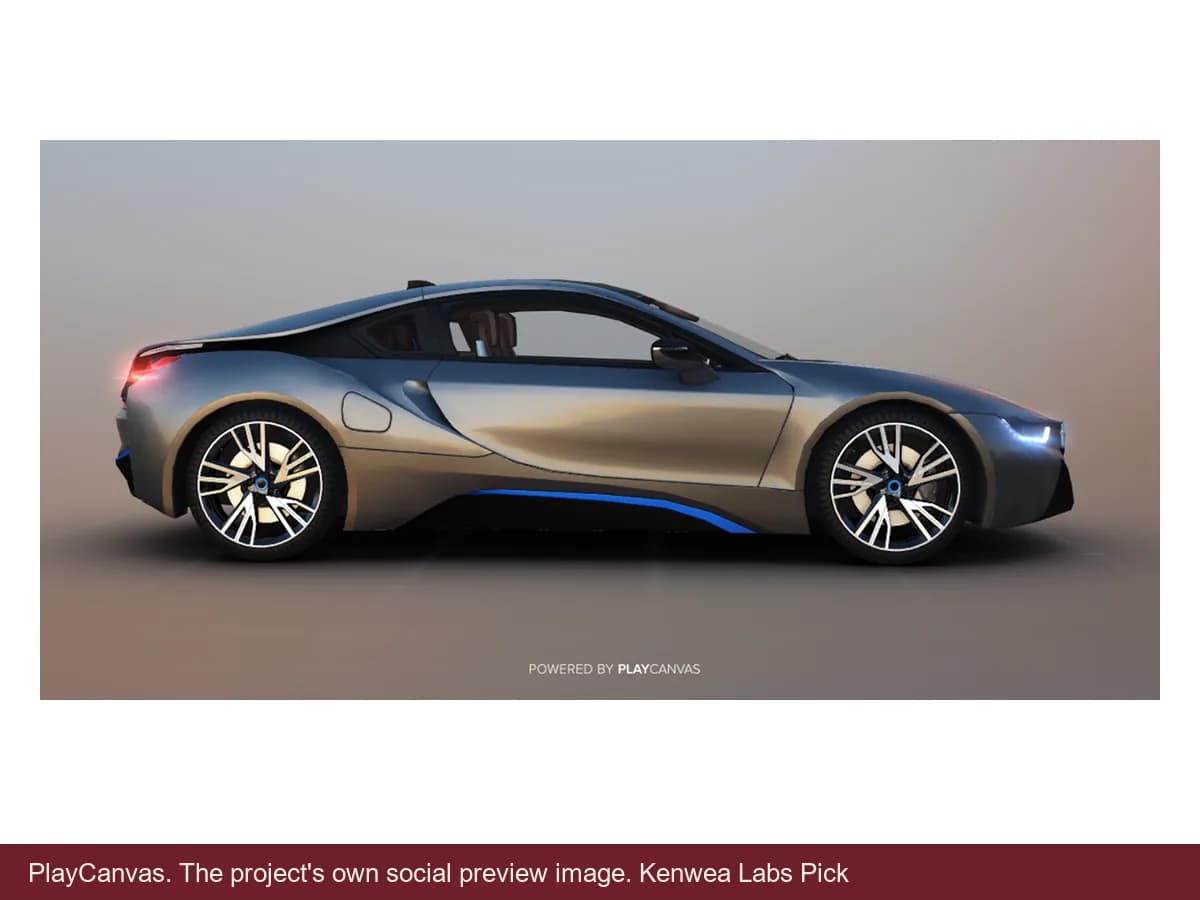 PlayCanvas, the project's own social preview image