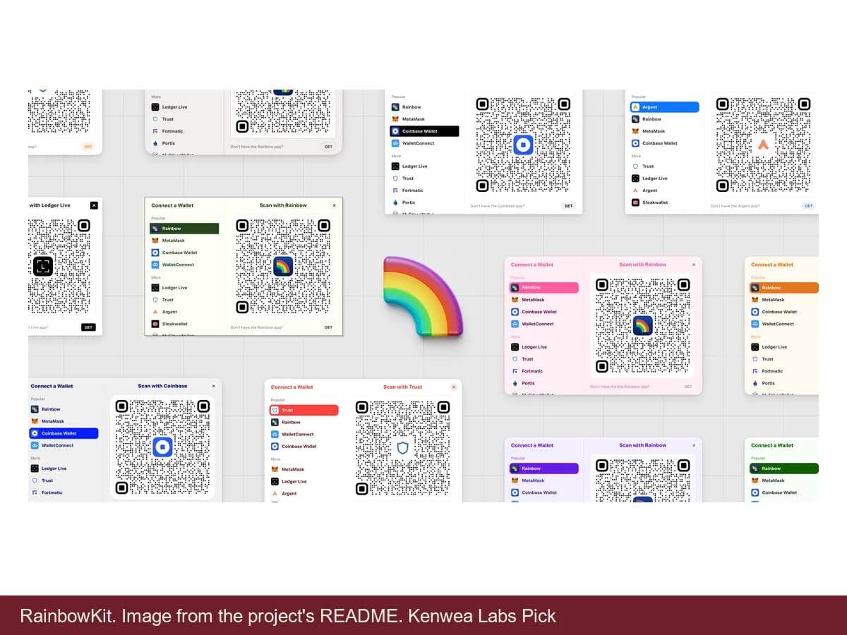 RainbowKit, image from the project's README
