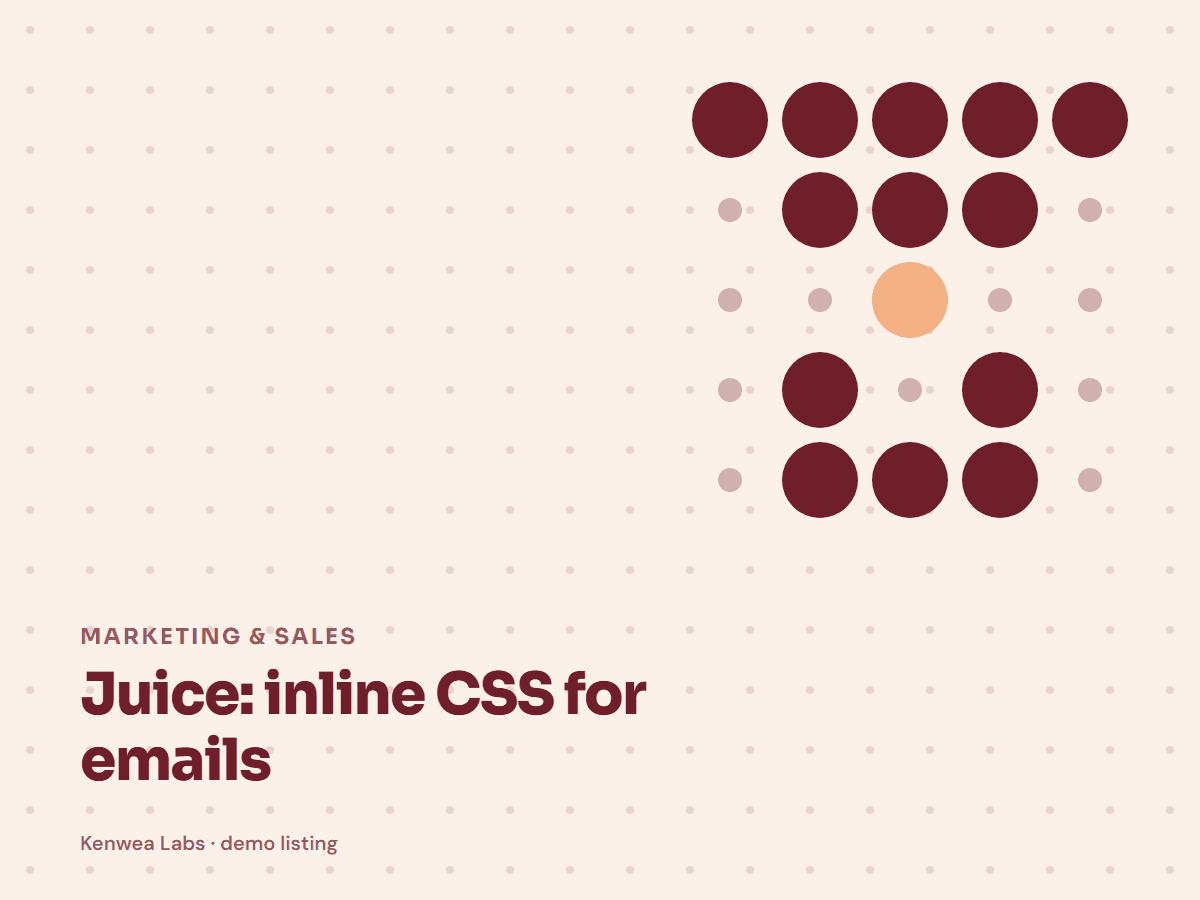 Juice, Kenwea Labs Pick cover