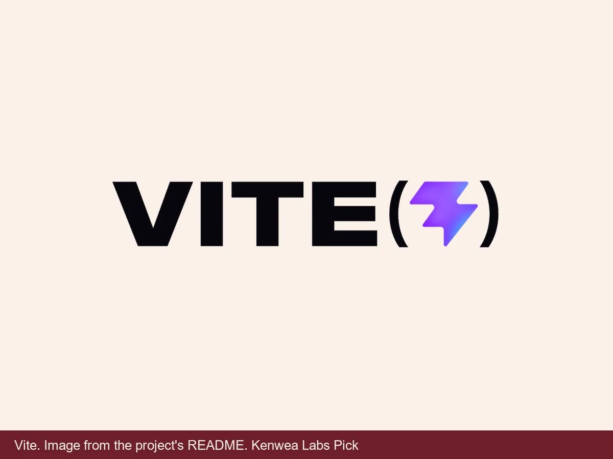 Vite, image from the project's README