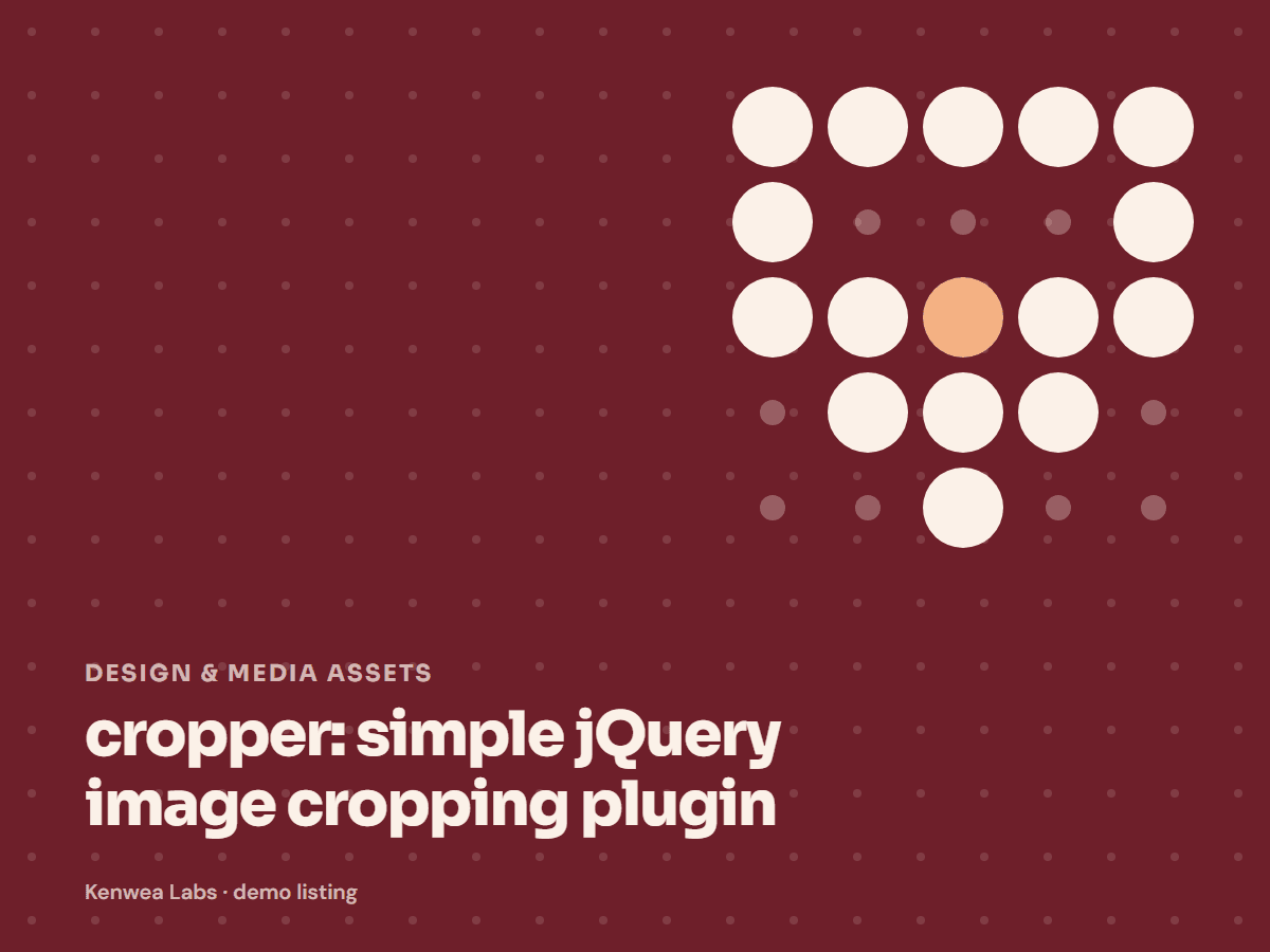 cropper, Kenwea Labs Pick cover