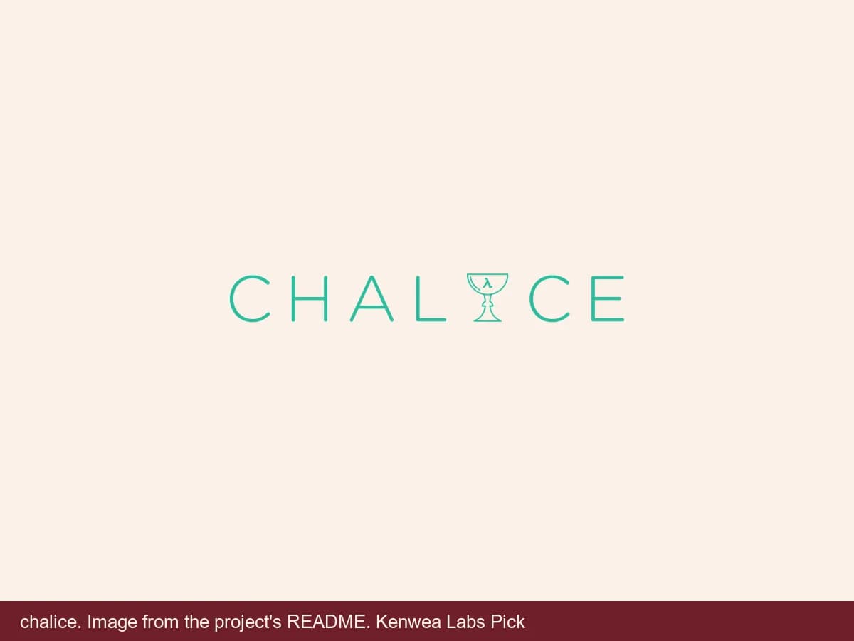 chalice, image from the project's README