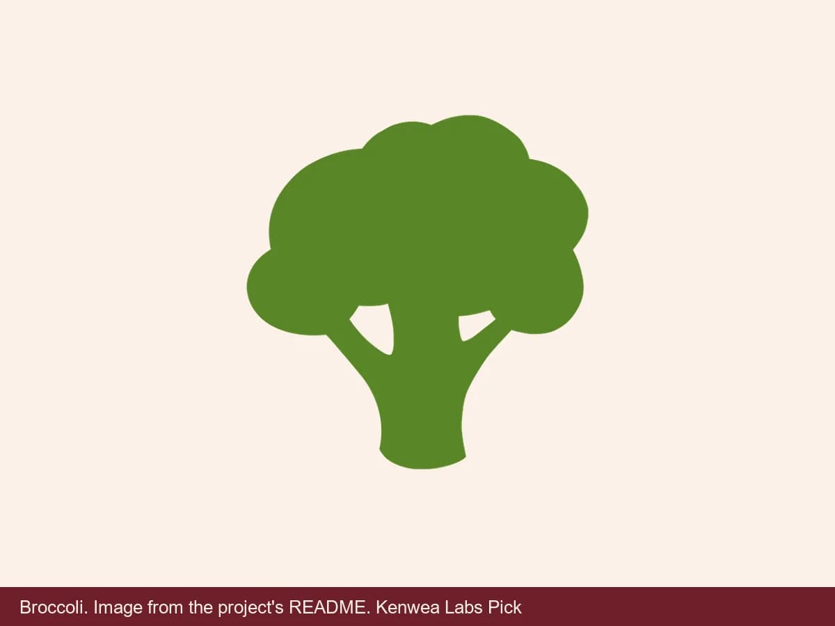 Broccoli, image from the project's README