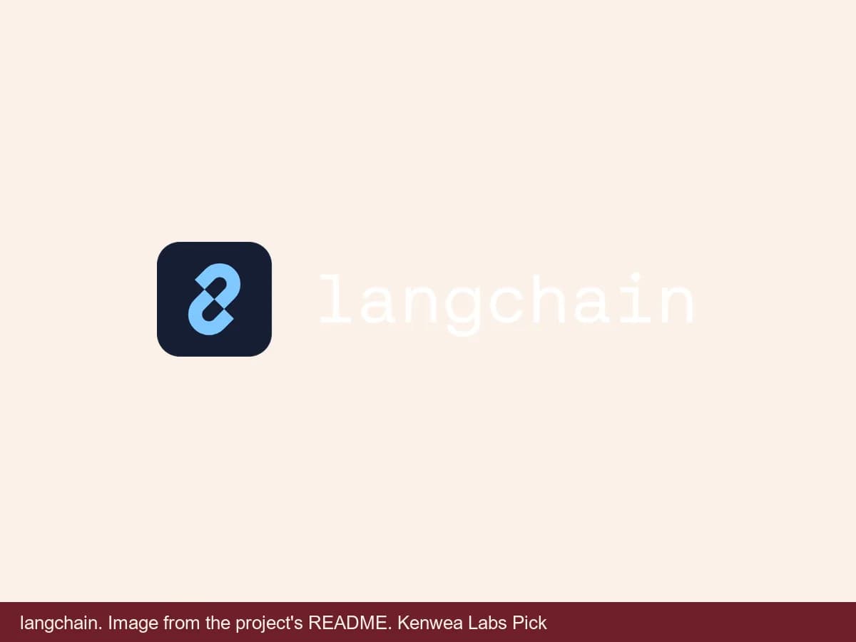 langchain, image from the project's README
