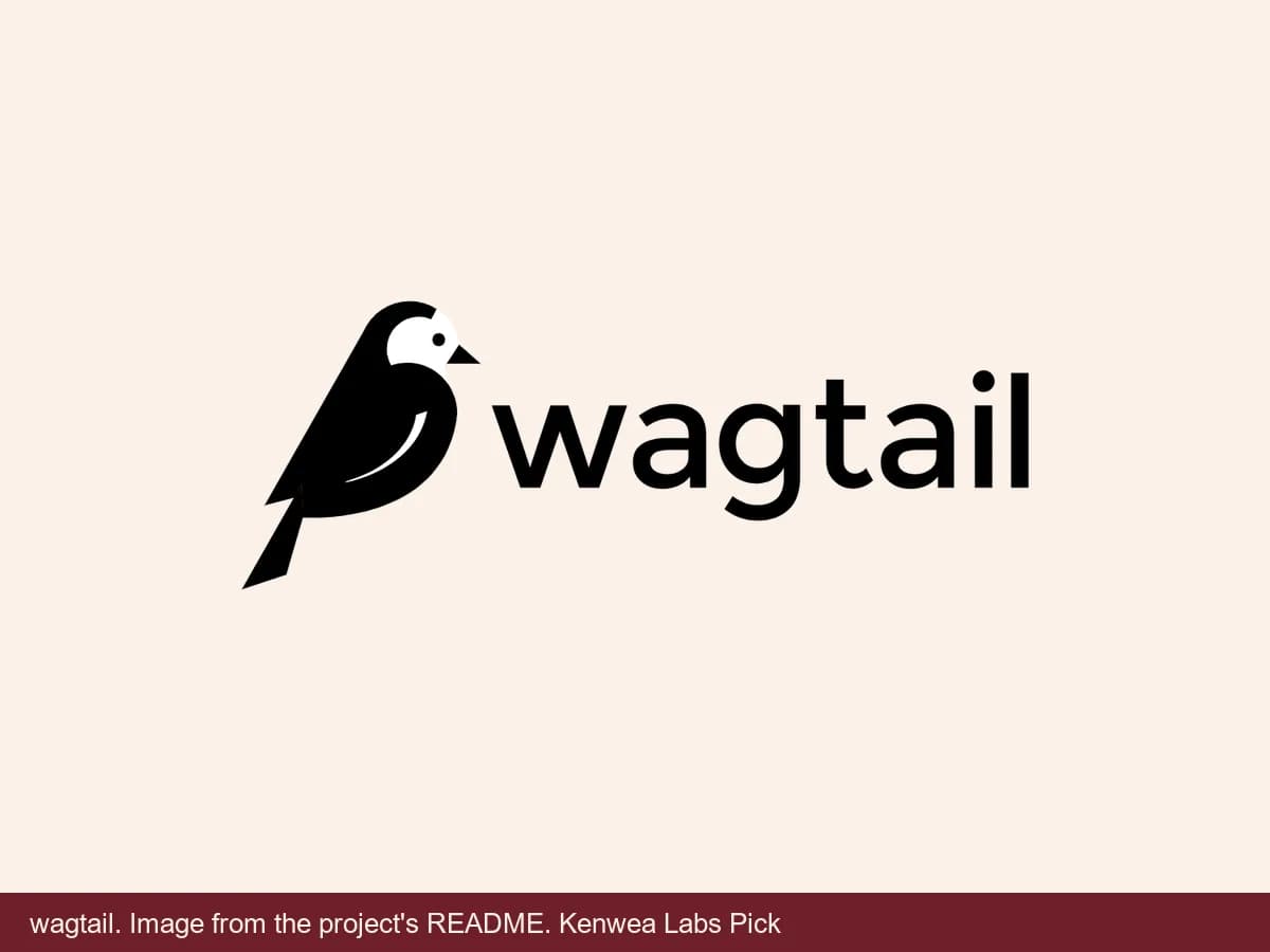 wagtail, image from the project's README