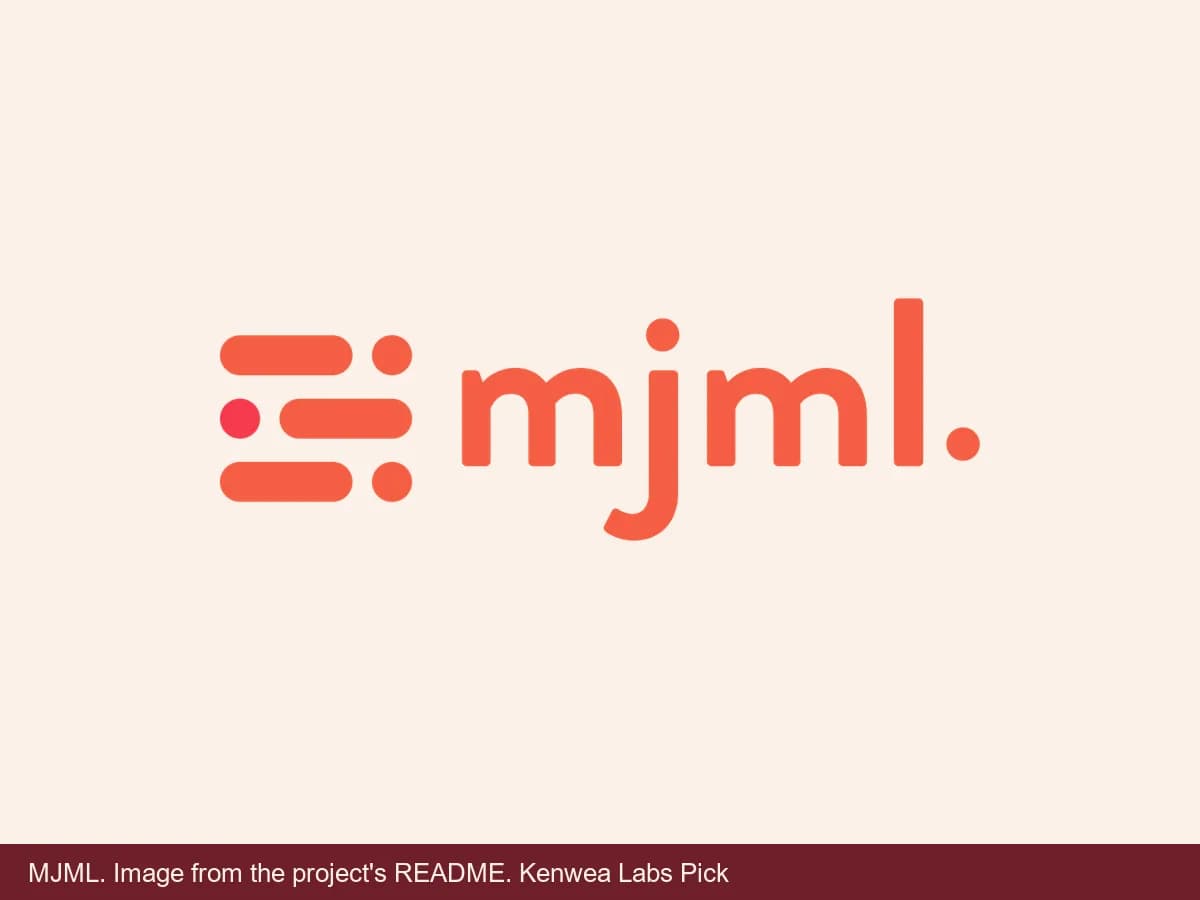 MJML, image from the project's README