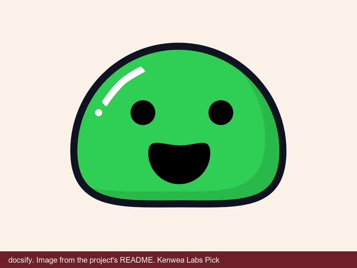 docsify, image from the project's README