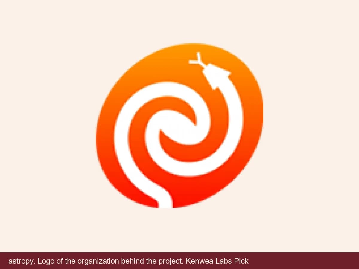 astropy, logo of the organization behind the project