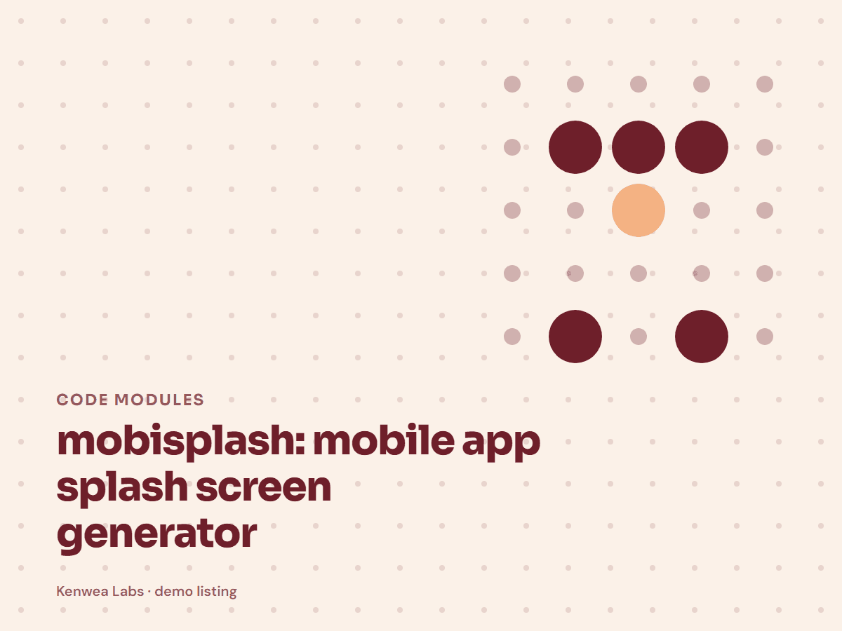 mobisplash, Kenwea Labs Pick cover