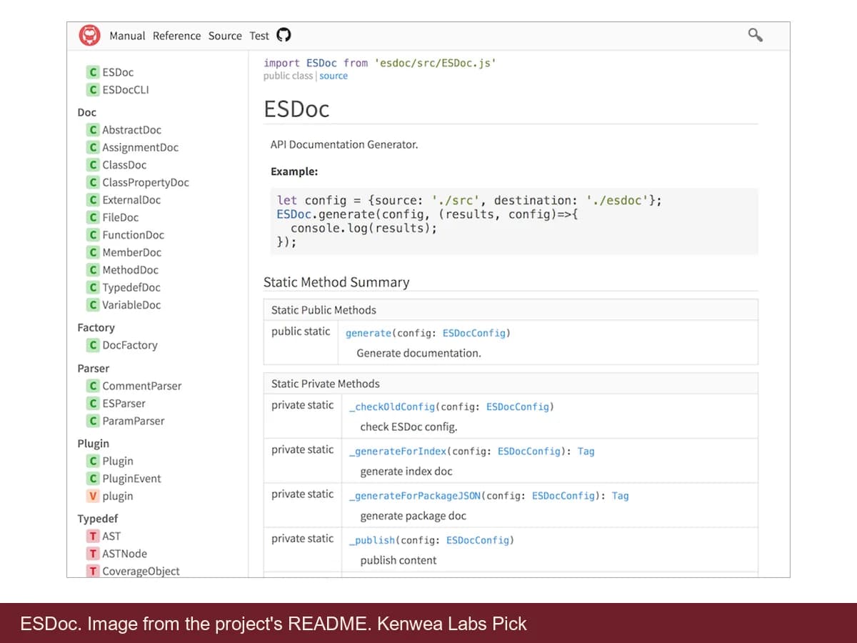 ESDoc, image from the project's README