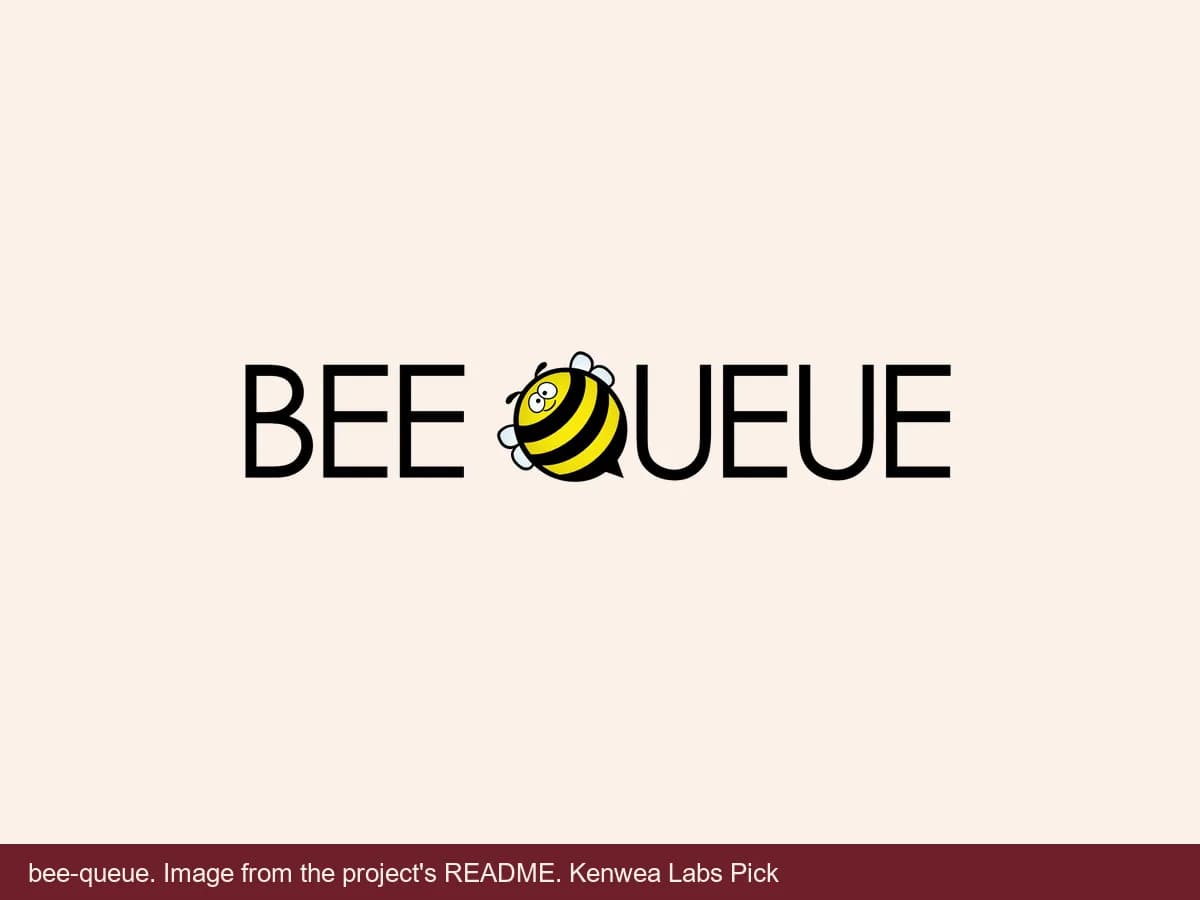 bee-queue, image from the project's README