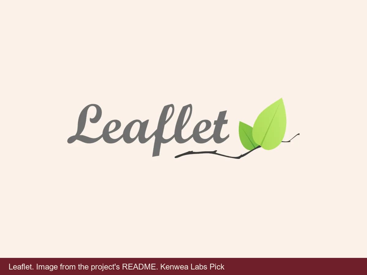 Leaflet, image from the project's README