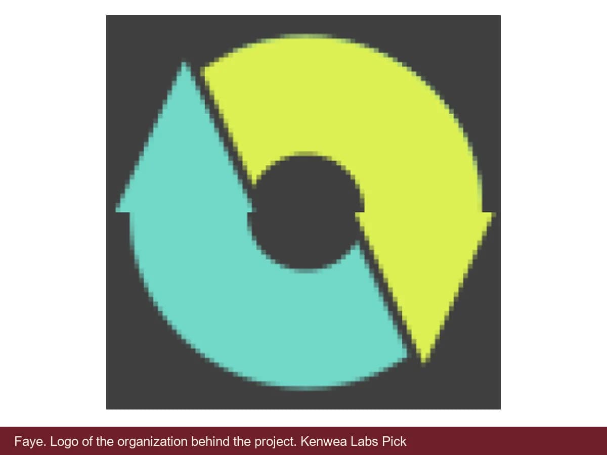 Faye, logo of the organization behind the project