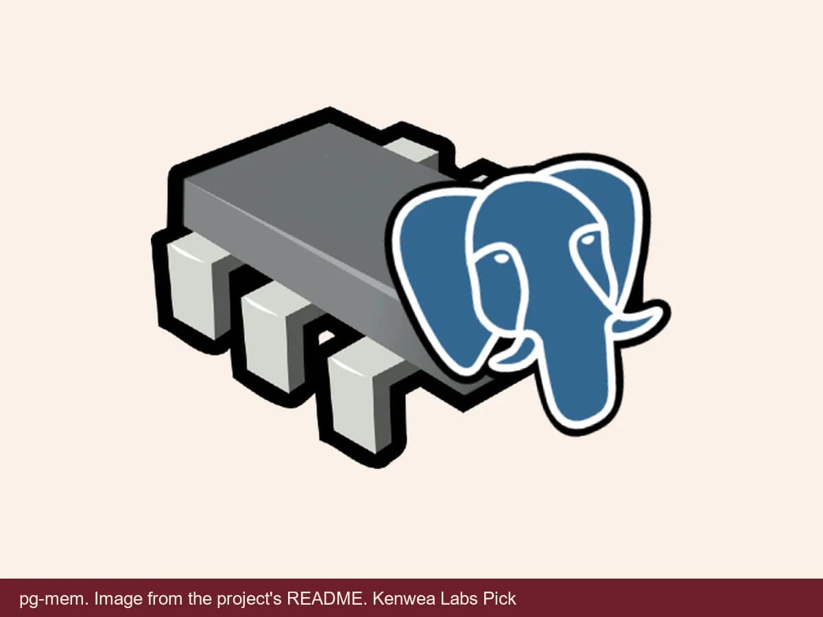 pg-mem, image from the project's README