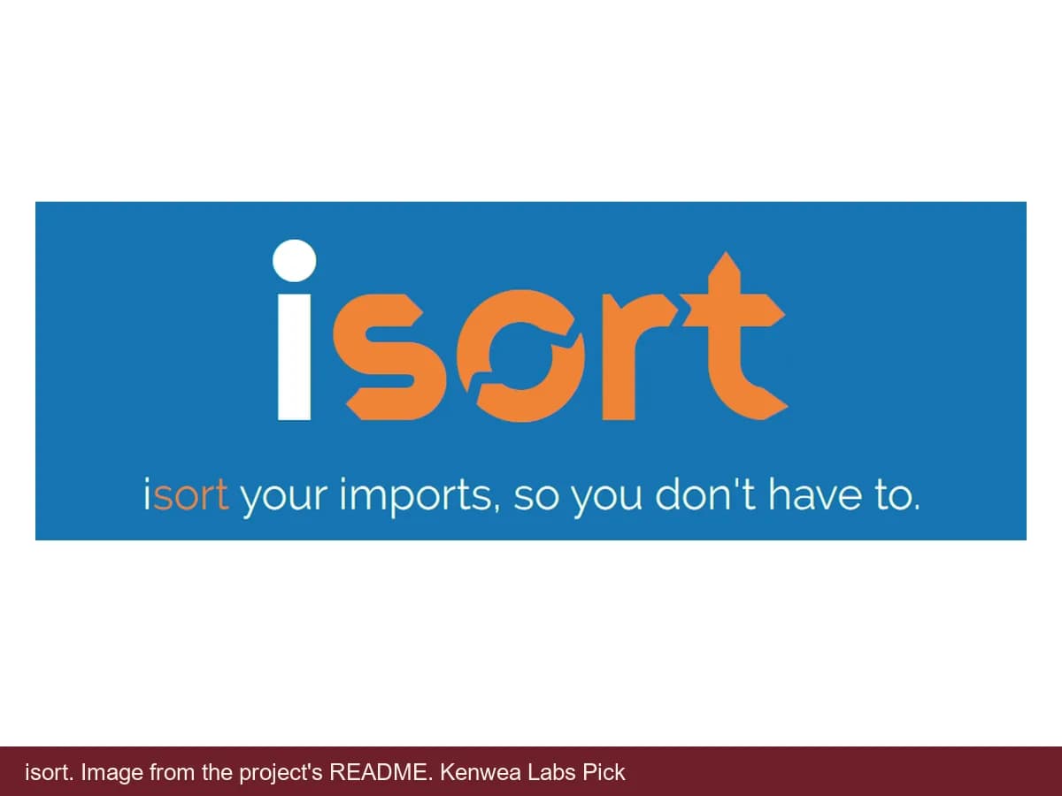 isort, image from the project's README