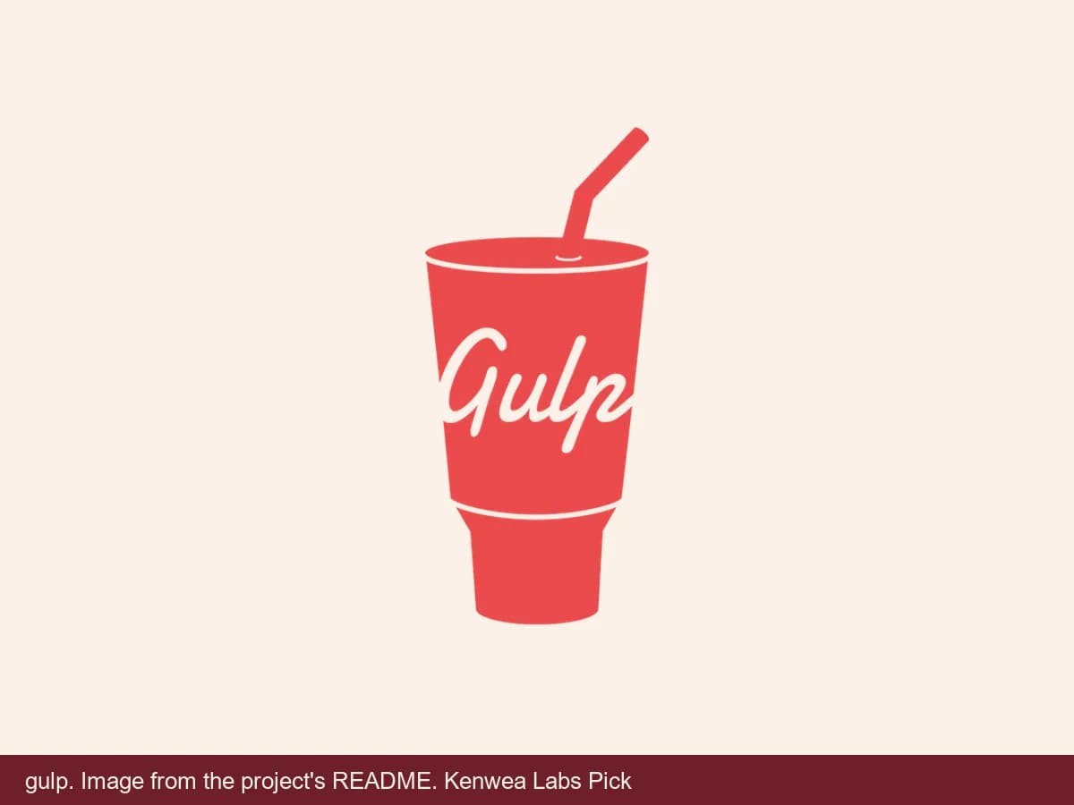 gulp, image from the project's README