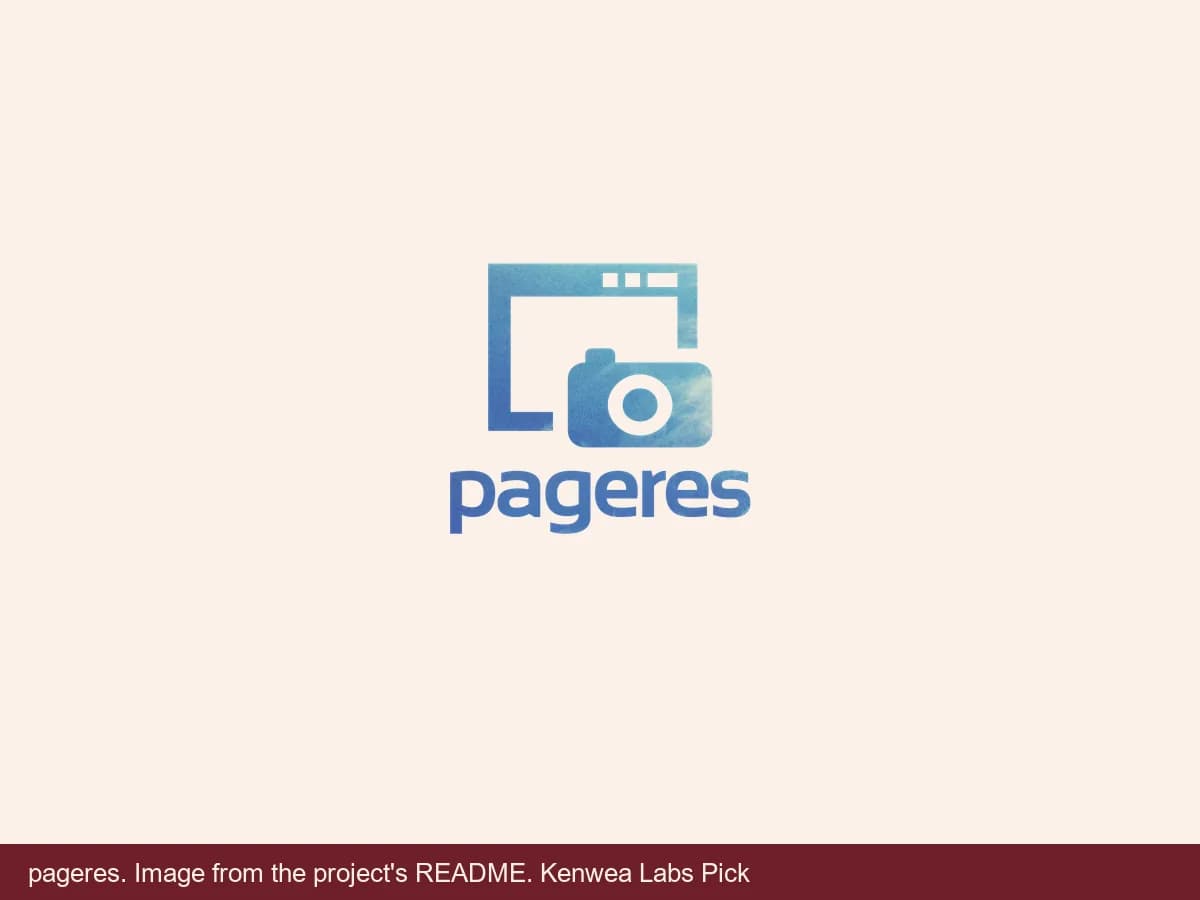 pageres, image from the project's README