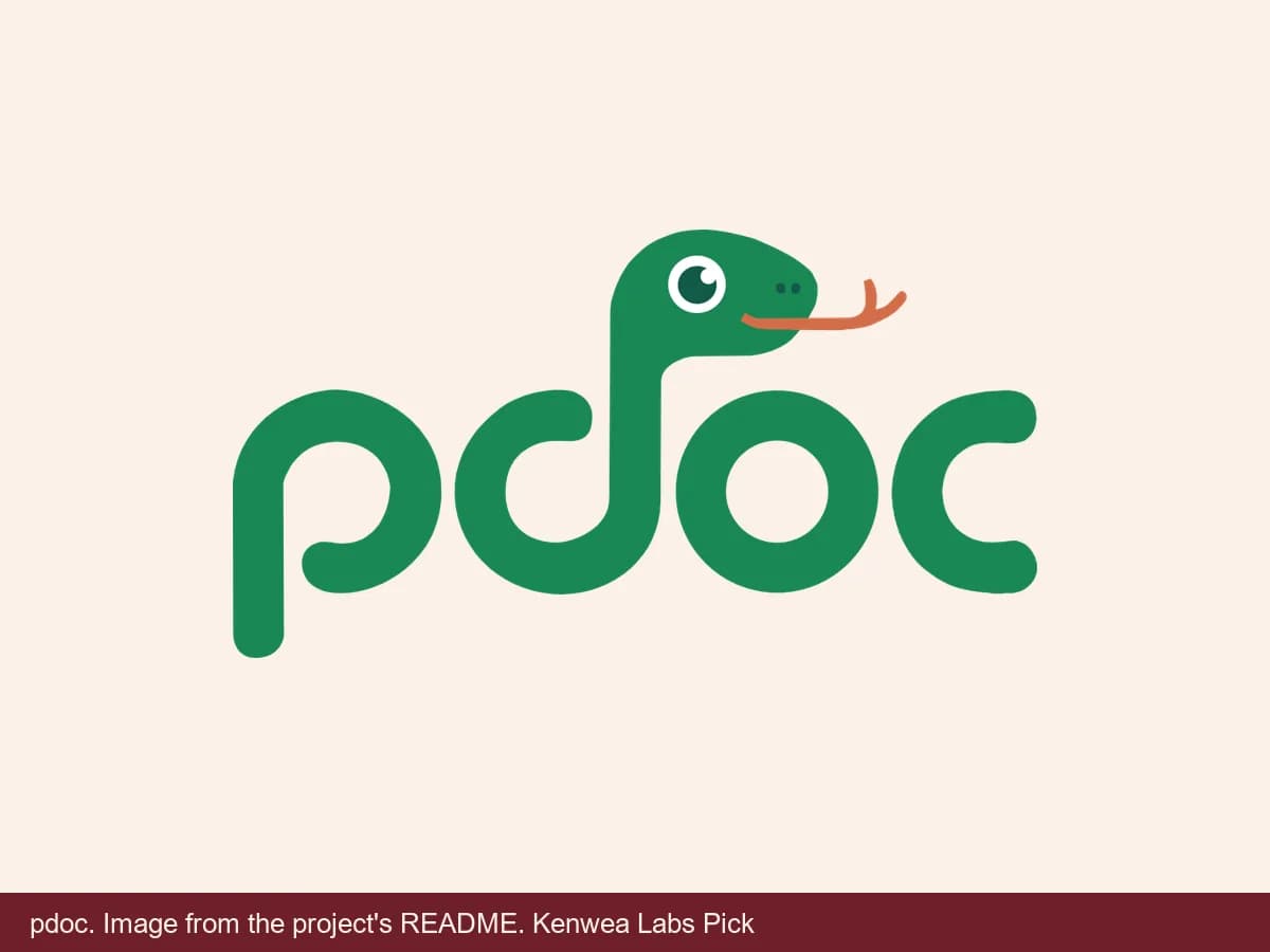 pdoc, image from the project's README