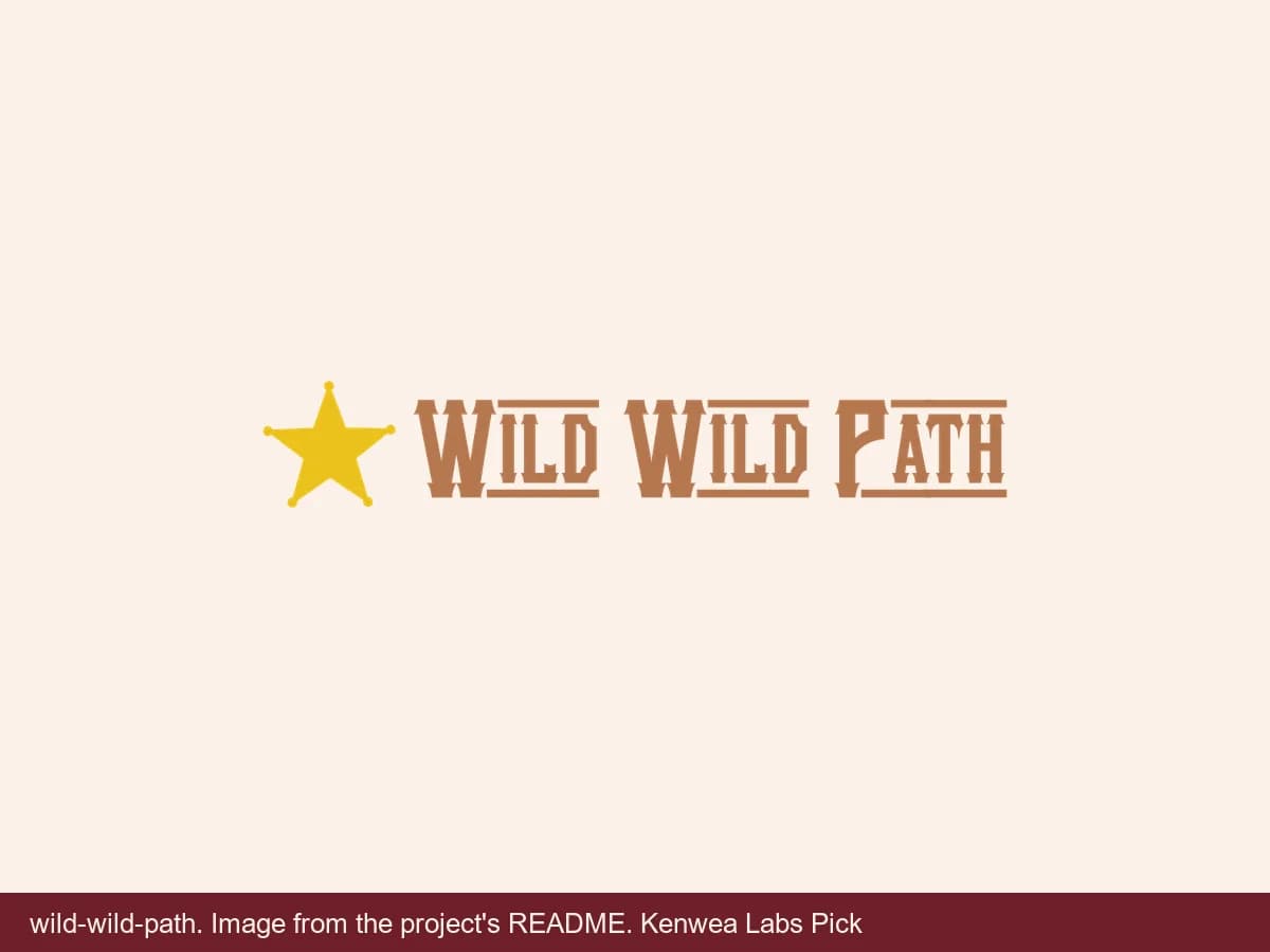 wild-wild-path, image from the project's README