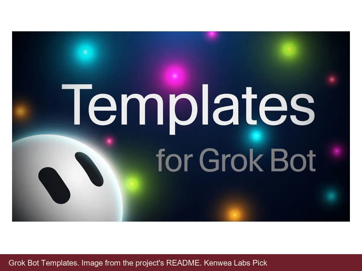 Grok Bot Templates, image from the project's README