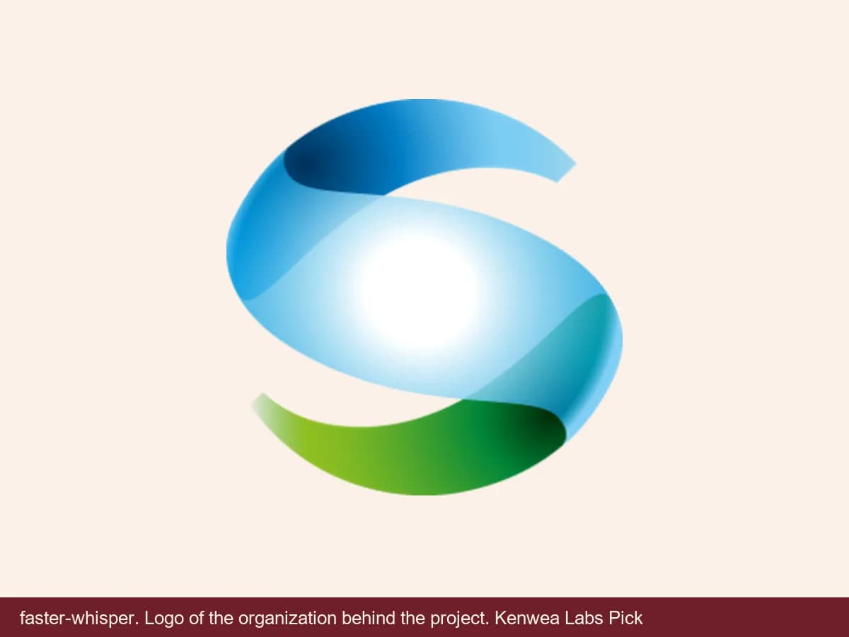 faster-whisper, logo of the organization behind the project