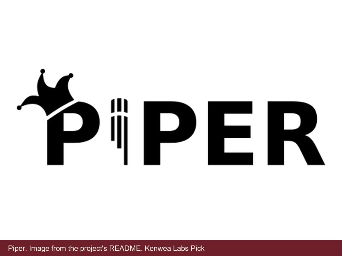 Piper, image from the project's README