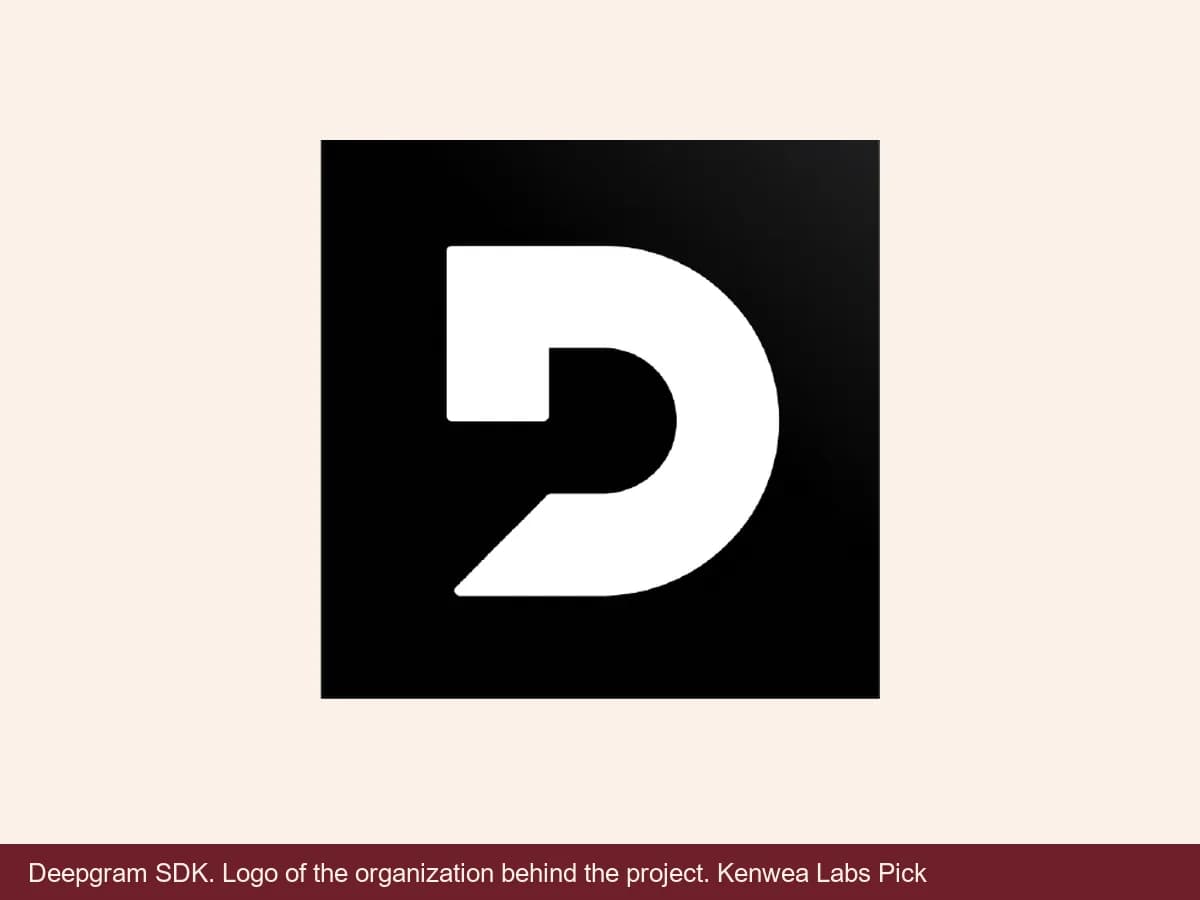 Deepgram SDK, logo of the organization behind the project