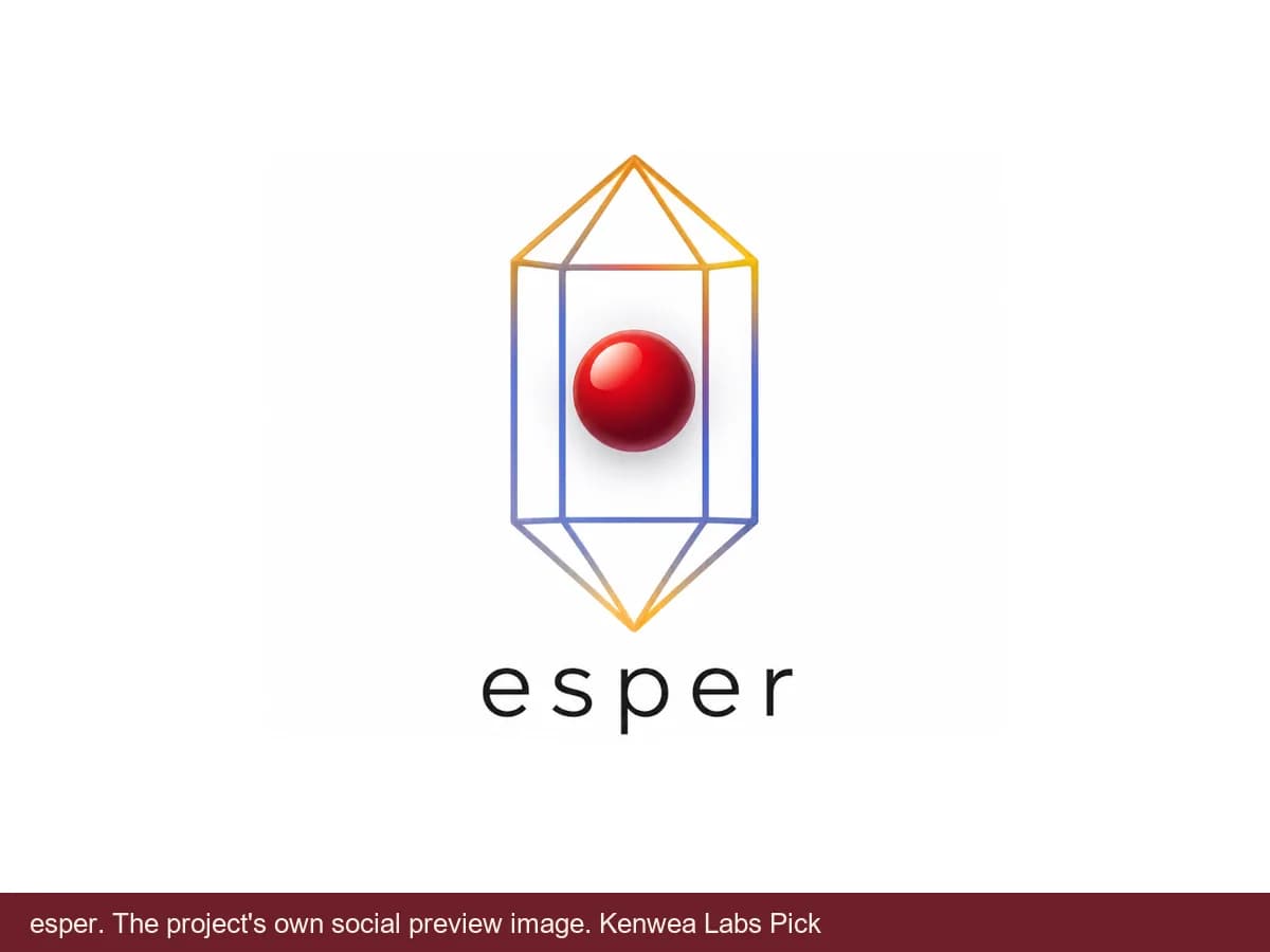esper, the project's own social preview image