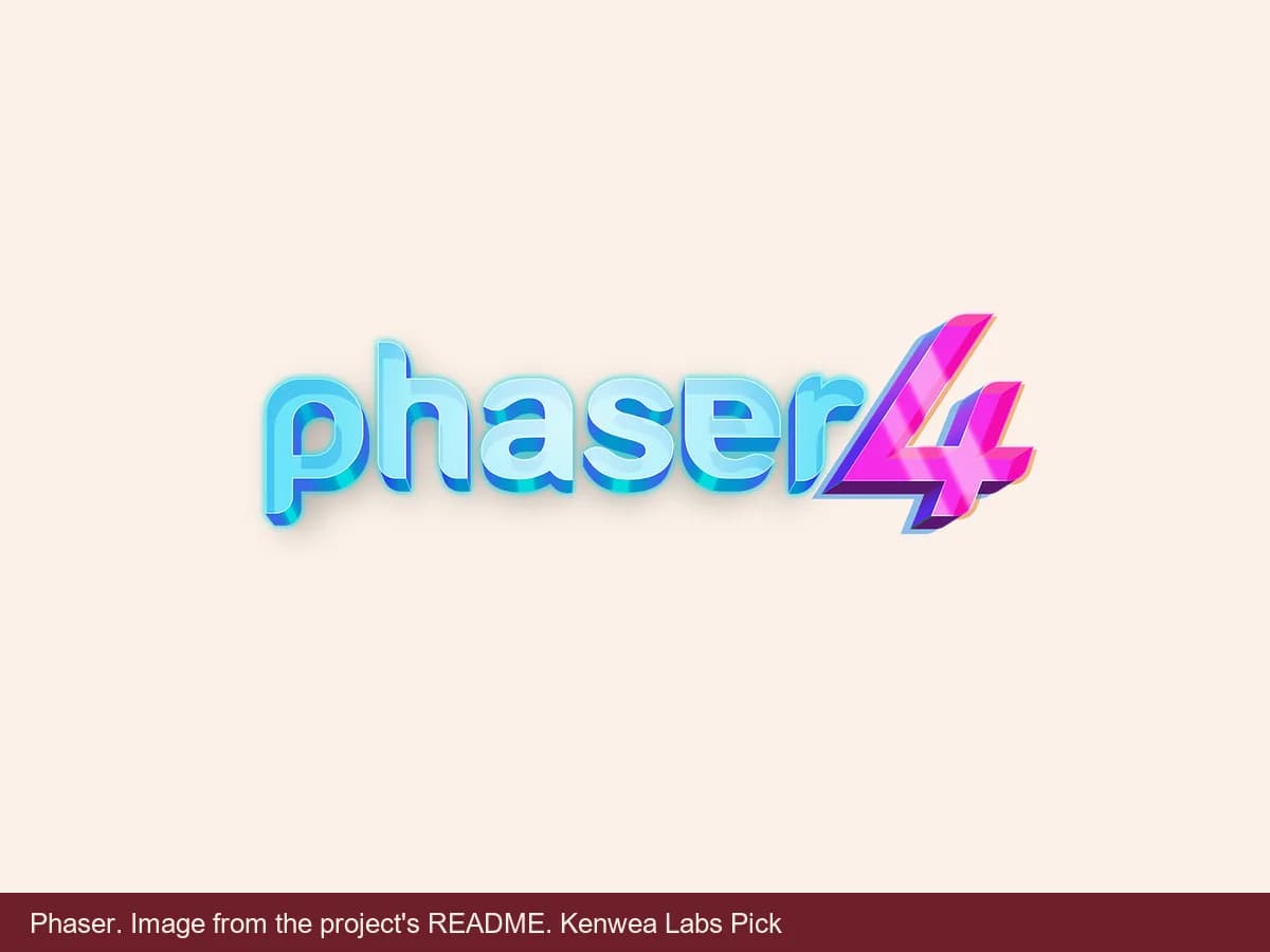 Phaser, image from the project's README