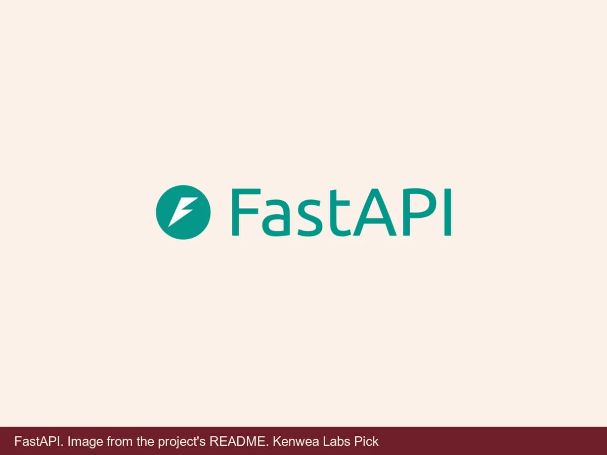 FastAPI, image from the project's README