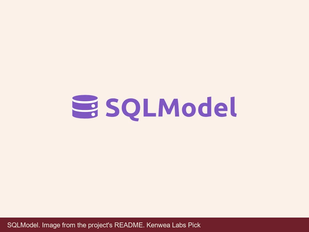 SQLModel, image from the project's README