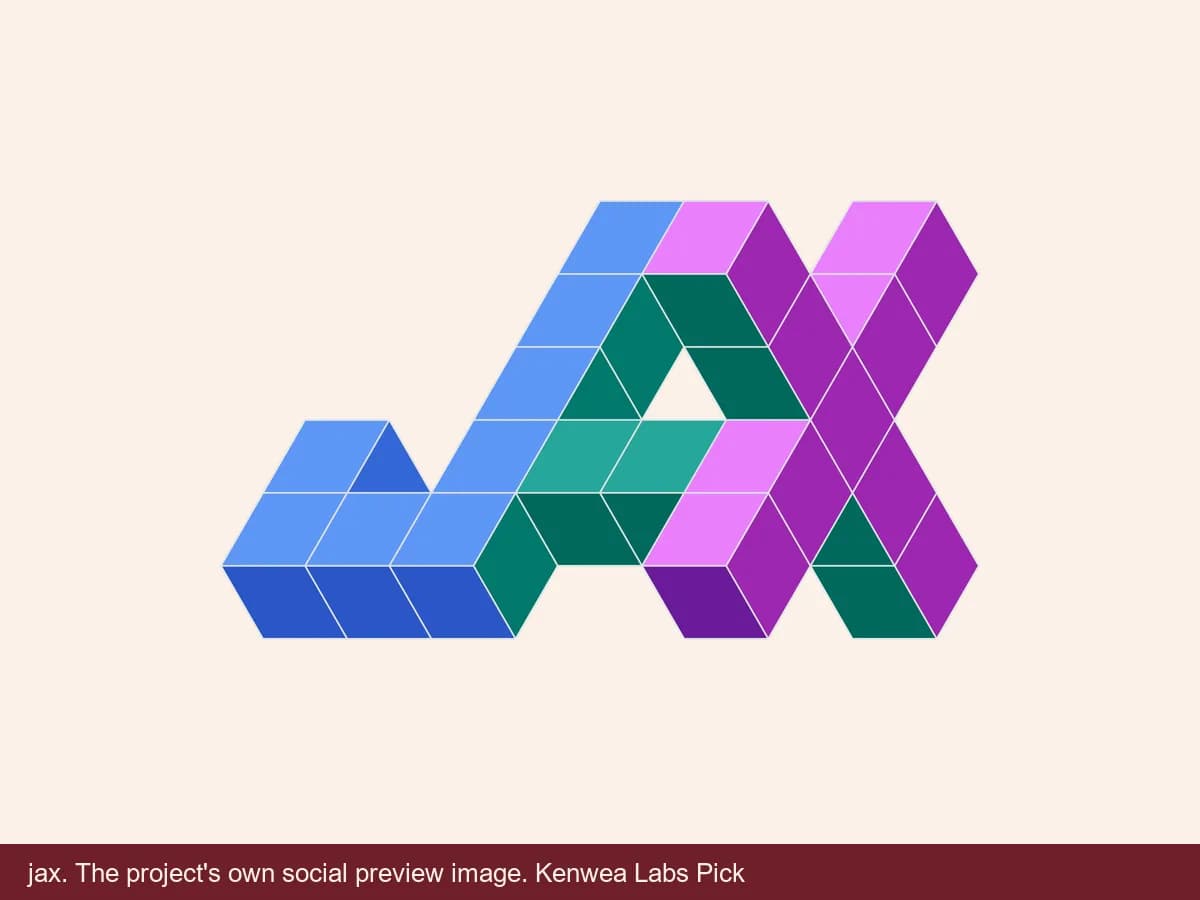 jax, the project's own social preview image