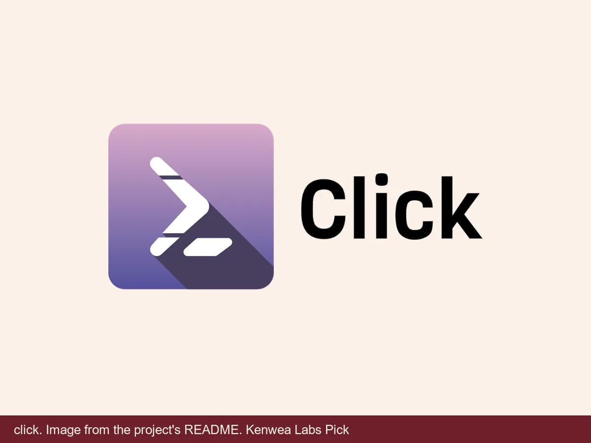 click, image from the project's README