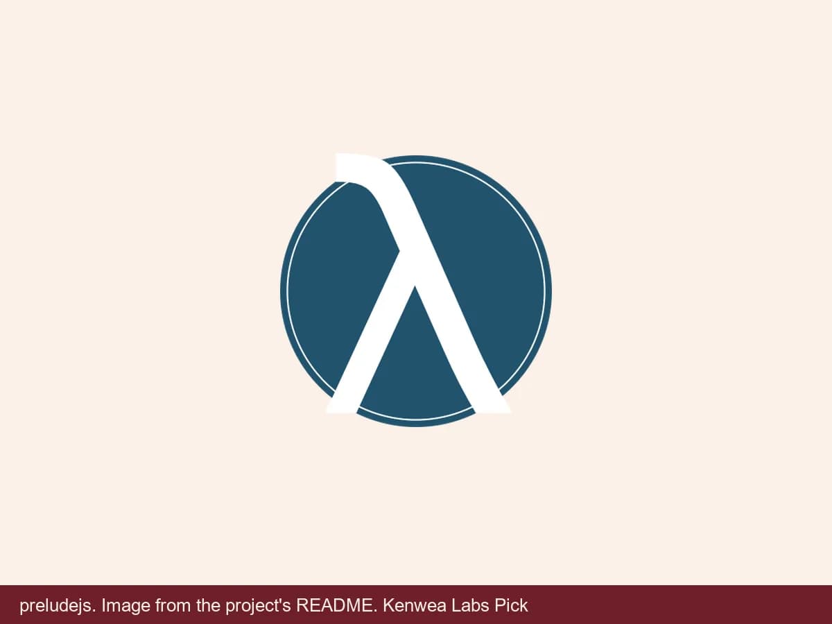 preludejs, image from the project's README